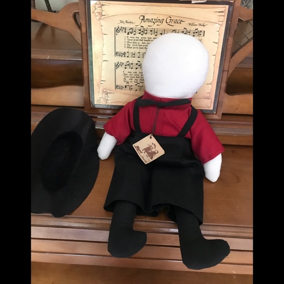 Rare Vintage 1984 Handmade Amish Doll - Picture 5 of 13